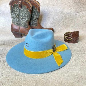 Charlie 1 Horse Baby Blue Hat - Sundance